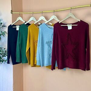 Made in Italy Star Sweater